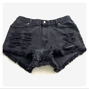 Faded Glory Cutoffs XL Waist 34-35 Size 16  253RE